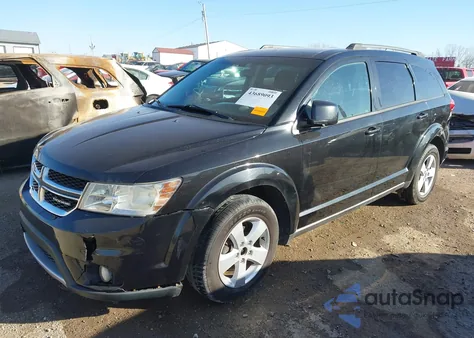 2012 Dodge Journey Sxt из США, поврежденный, VIN 3C4PDDBG8CT174443